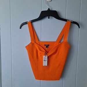 Bright Orange Tank Top